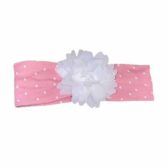 3/$15 Matching bib & bow floral set - Picture 3 of 6